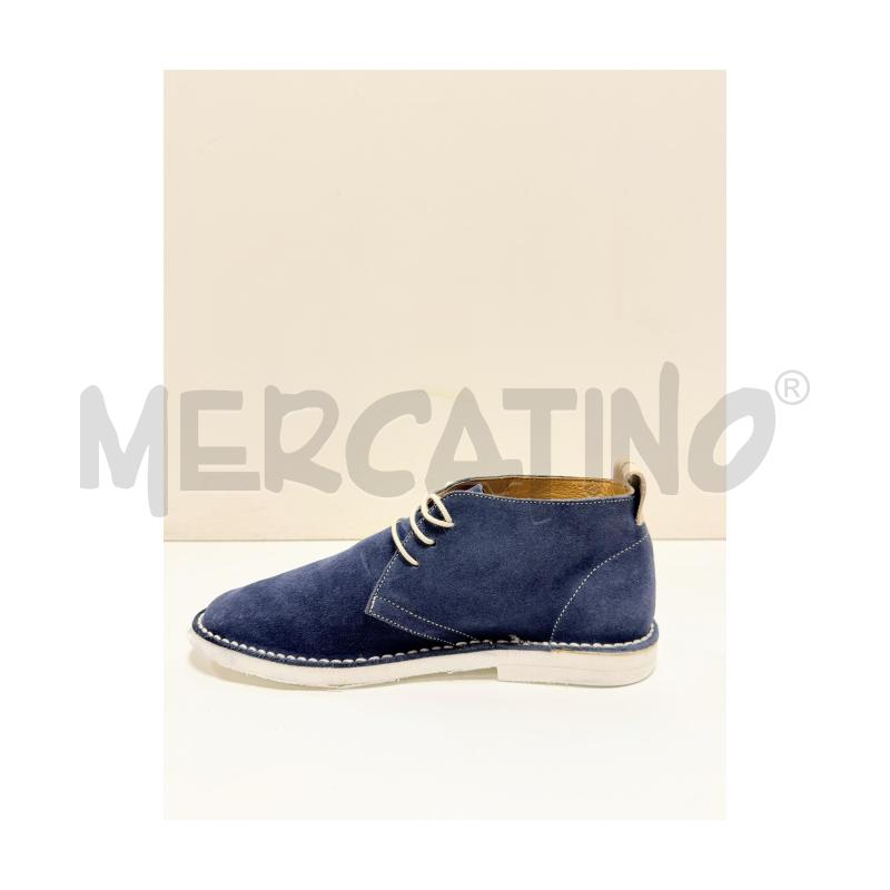 SCARPE CAFFE NOIRE BLU SCAMOSCIATE STRINGATE 40 | Mercatino dell'Usato Rovereto 4