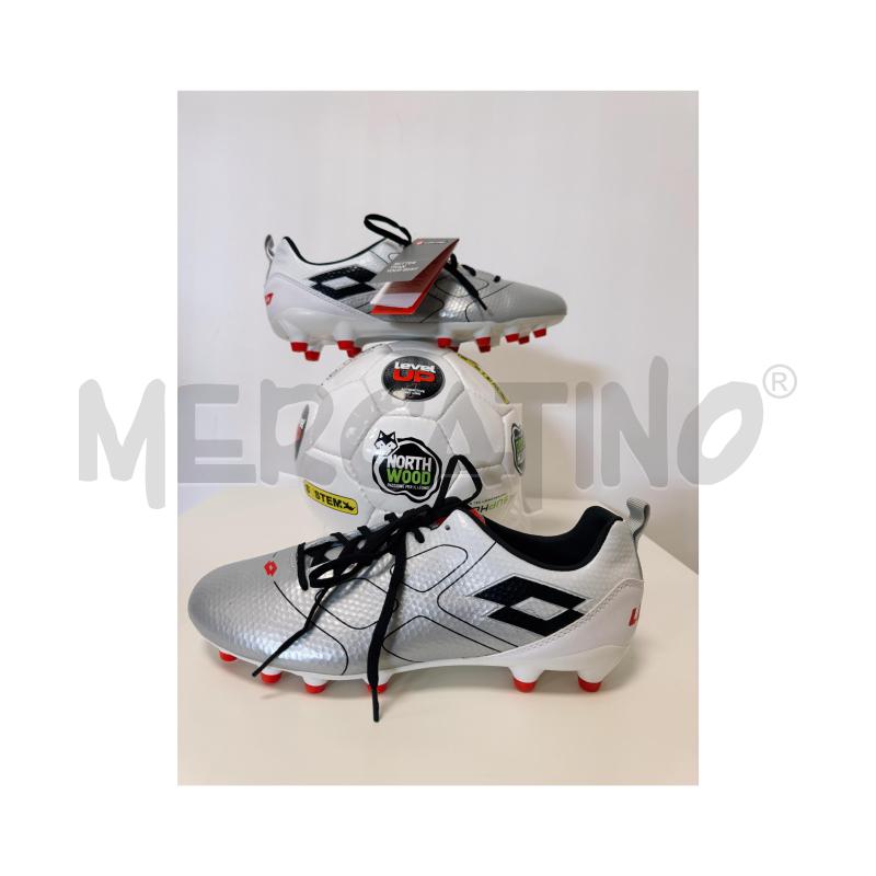 SCARPE CALCIO LOTTO MAESTRO 700 FG ARGENTO NUMERO 42 | Mercatino dell'Usato Rovereto 2