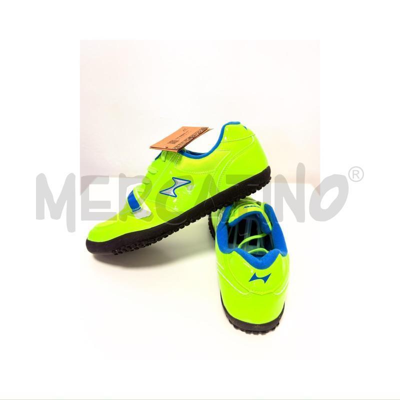 SCARPE DA PESISTICA HEALTH GIALLE FLUO/BLU NUMERO 45 | Mercatino dell'Usato Rovereto 4