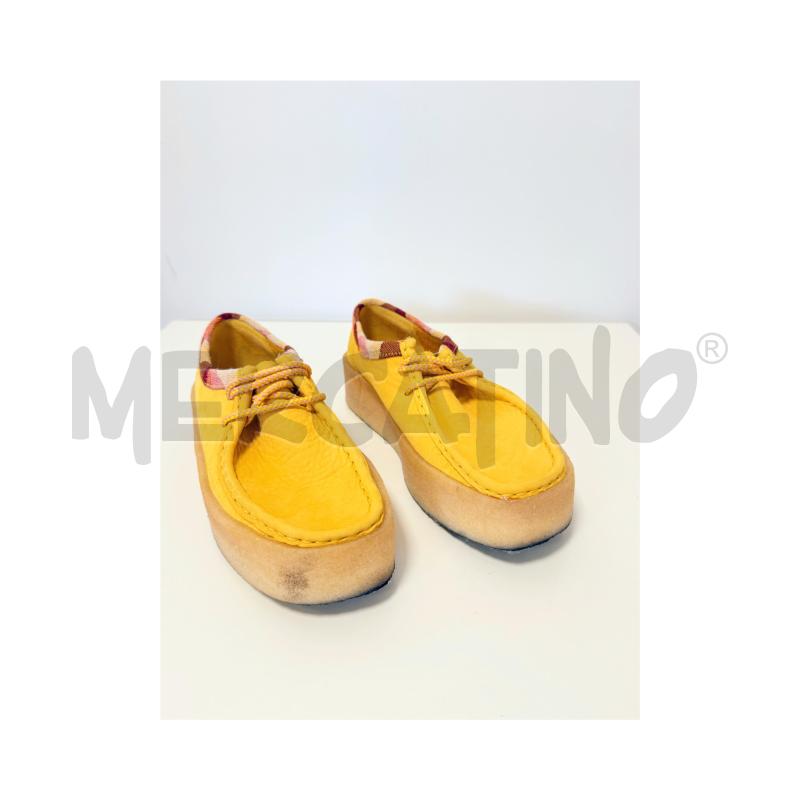 SCARPE D CLARCK'S GIALLE STRINGATE ZEPPA NUMERO 37 | Mercatino dell'Usato Rovereto 2
