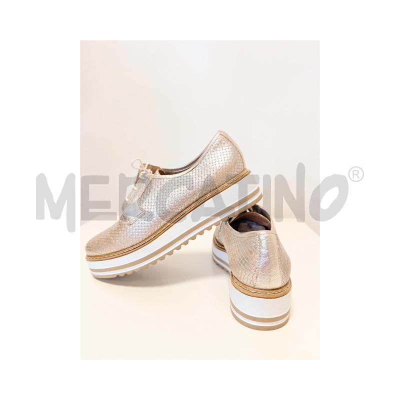 SCARPE D STRINGATE 40CARMENS DORATE ZEPPA VERA PELLE 40 | Mercatino dell'Usato Rovereto 4