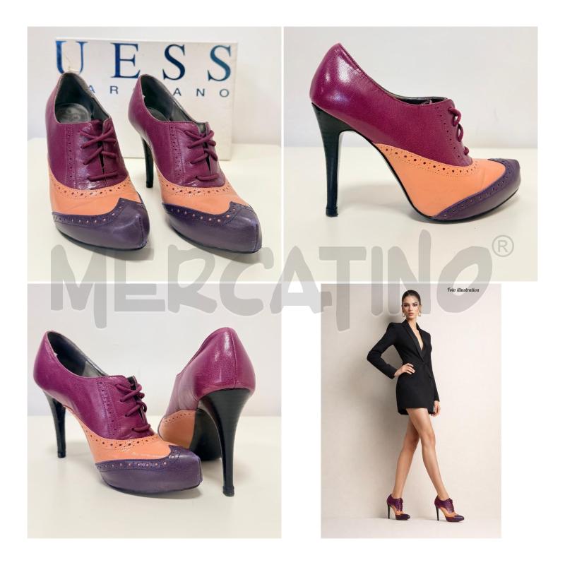 SCARPE TACCHI GUESS VIOLA/ROSA  NUMERO 35 | Mercatino dell'Usato Rovereto 1
