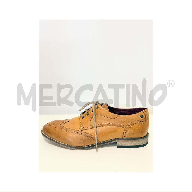 SCARPE U BASE LONDON SABBIA STRINGATE PUNTALE NUMERO 44 | Mercatino dell'Usato Rovereto 2