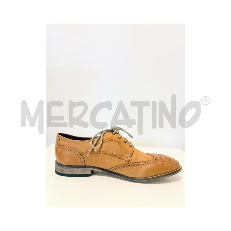 SCARPE U BASE LONDON SABBIA STRINGATE PUNTALE NUMERO 44 | Mercatino dell'Usato Rovereto 4