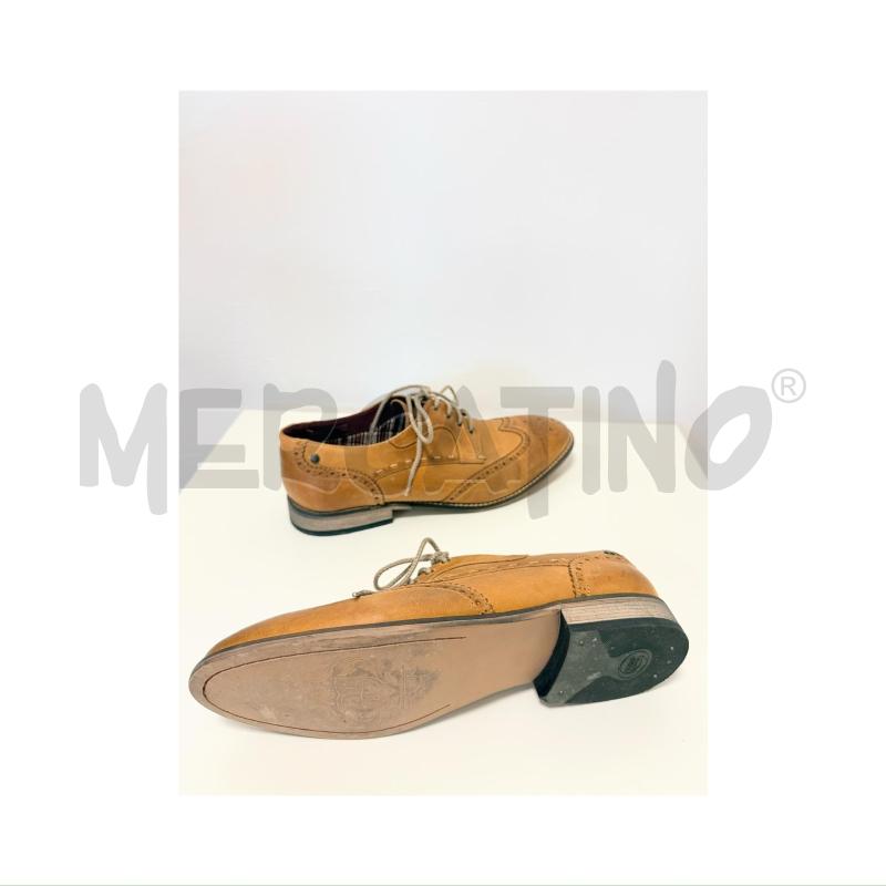 SCARPE U BASE LONDON SABBIA STRINGATE PUNTALE NUMERO 44 | Mercatino dell'Usato Rovereto 5