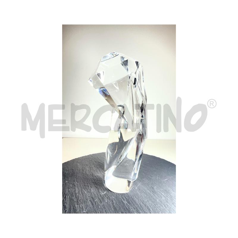 SCULTURA CRISTALLO BACCARAT HAND OF RIGOT  | Mercatino dell'Usato Rovereto 3