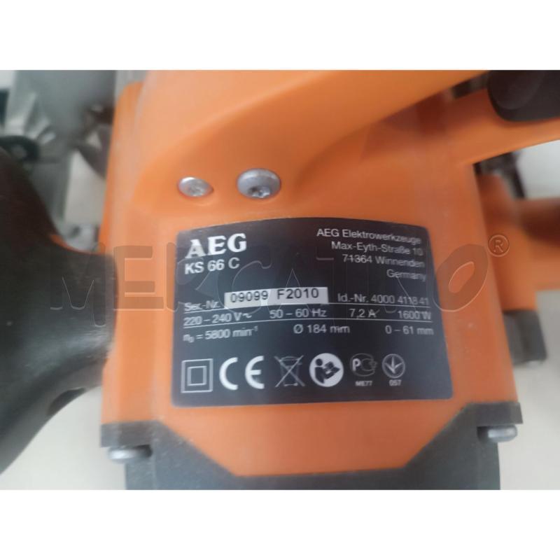 SEGA CIRCOLARE AEG KS 66 C | Mercatino dell'Usato Rovereto 3