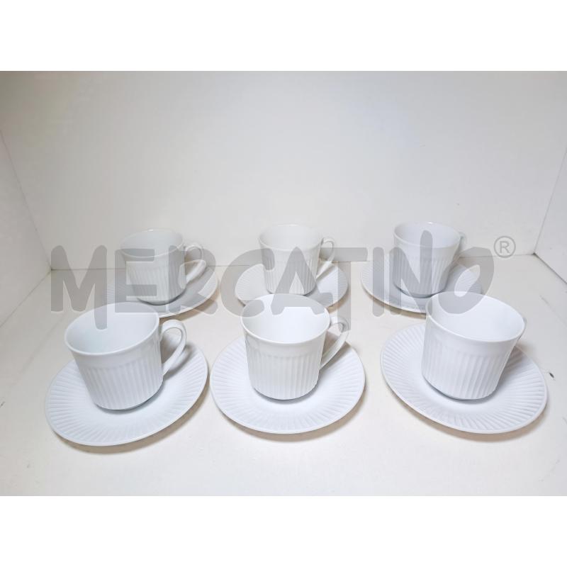 SERVIZIO CAFFE' 6 TAZZINE WHITE RABBIT ESCHEMBACH | Mercatino dell'Usato Rovereto 1