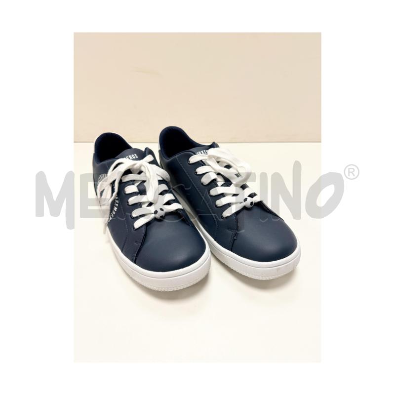 SNEAKERS BIKKEMBERGS BLU NOTTE CON STAMPA BIANCA 39 | Mercatino dell'Usato Rovereto 2