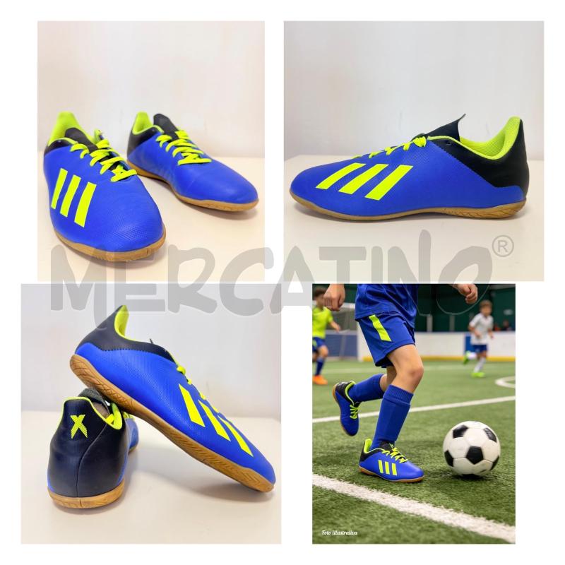 SNEAKERS B ADIDAS BLU ELETTRICO/GIALLO 37 1/2 | Mercatino dell'Usato Rovereto 1