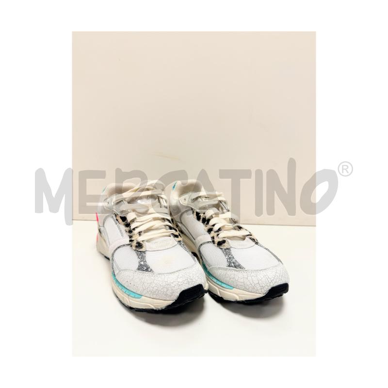 SNEAKERS D CRIME LONDON FUGITIVE 39 BIANCHE/MACULATE/AZZURRE | Mercatino dell'Usato Rovereto 2