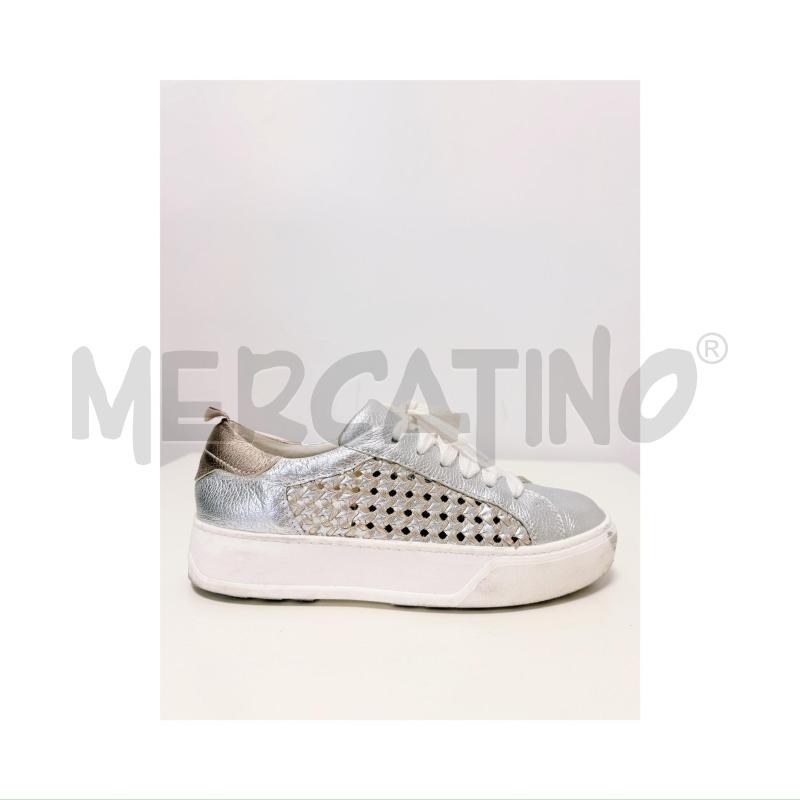 SNEAKERS D LORENA PAGGI ARGENTO/ROSA ANTICO | Mercatino dell'Usato Rovereto 3