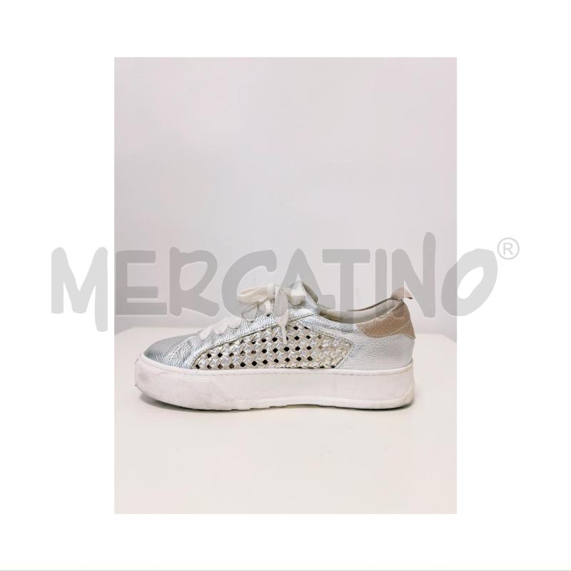 SNEAKERS D LORENA PAGGI ARGENTO/ROSA ANTICO | Mercatino dell'Usato Rovereto 4
