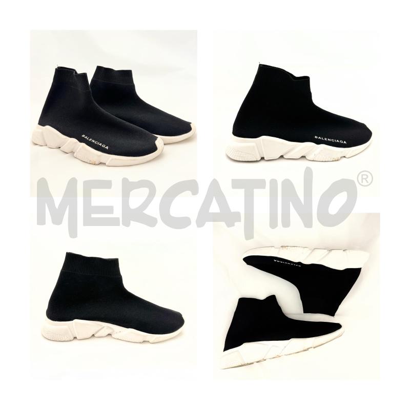 SNEAKERS D NERE ALTE BALENCIAGA 39/40 | Mercatino dell'Usato Rovereto 1