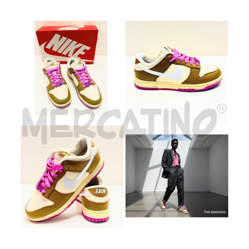 SNEAKERS D NIKE DUNK LOW SE SABBIA/FUXIA 40 | Mercatino dell'Usato Rovereto 1