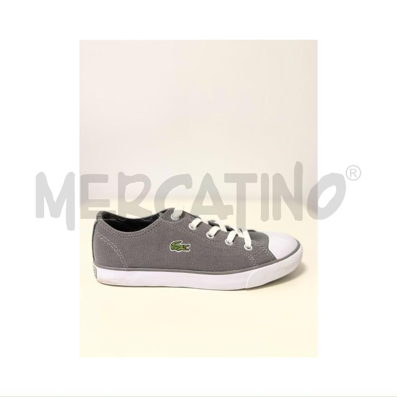 SNEAKERS LACOSTE GRIGIE/BIANCHE TELA NUMERO 37 | Mercatino dell'Usato Rovereto 3