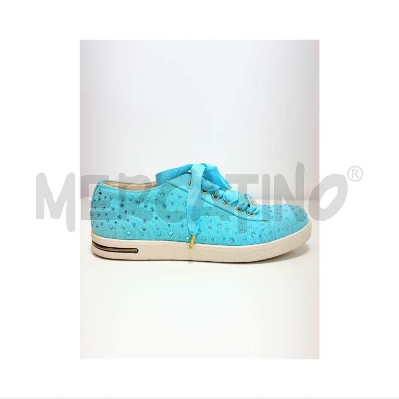 SNEAKERS LIU JO AZZURRE CON PIETRE AZZURRE NUMERO 35 | Mercatino dell'Usato Rovereto 3