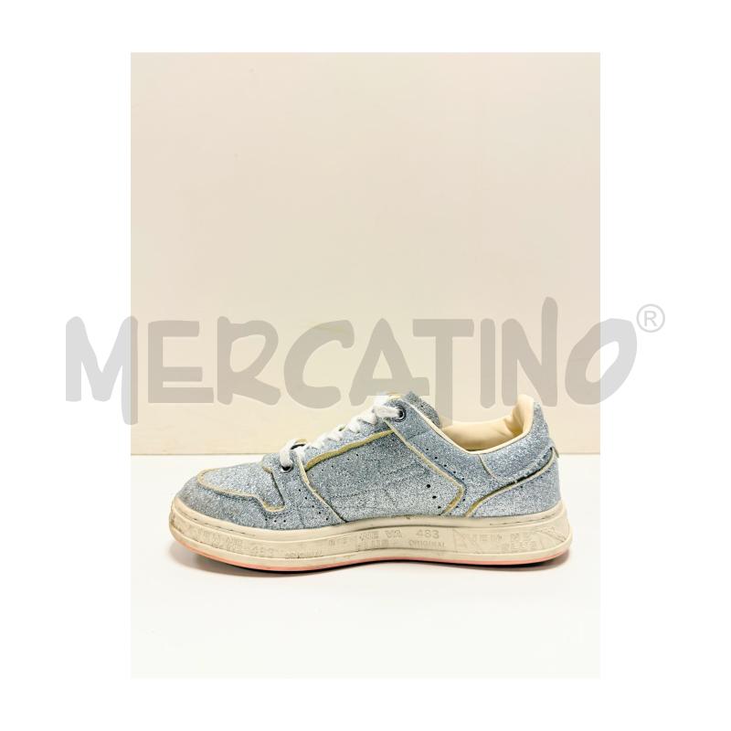 SNEAKERS PREMIATA QUEEN GLIETTER ARGENTO NUMERO 38 | Mercatino dell'Usato Rovereto 5