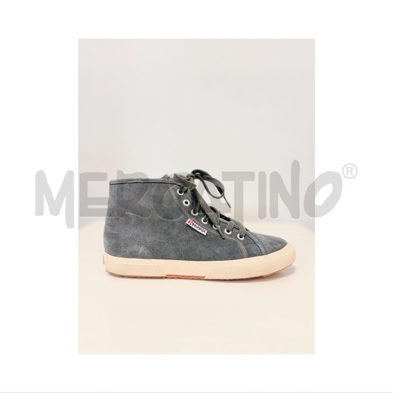 SNEAKERS SUPERGA 40 GRIGIE PELLE  | Mercatino dell'Usato Rovereto 2