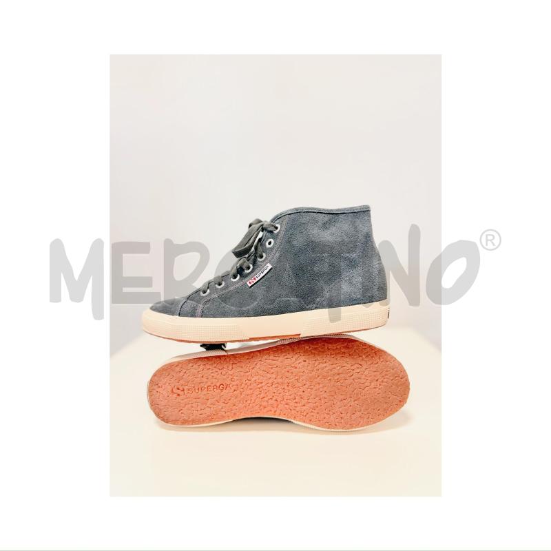 SNEAKERS SUPERGA 40 GRIGIE PELLE  | Mercatino dell'Usato Rovereto 5