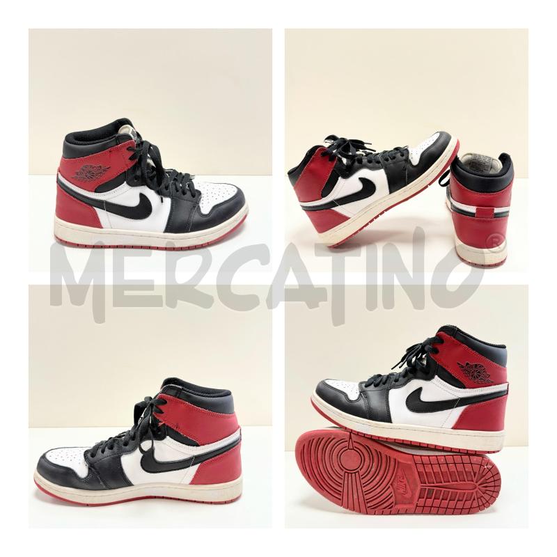 SNEAKERS U JORDAN RETRO 1 2018 BIA/ROSSE/NERE | Mercatino dell'Usato Rovereto 1