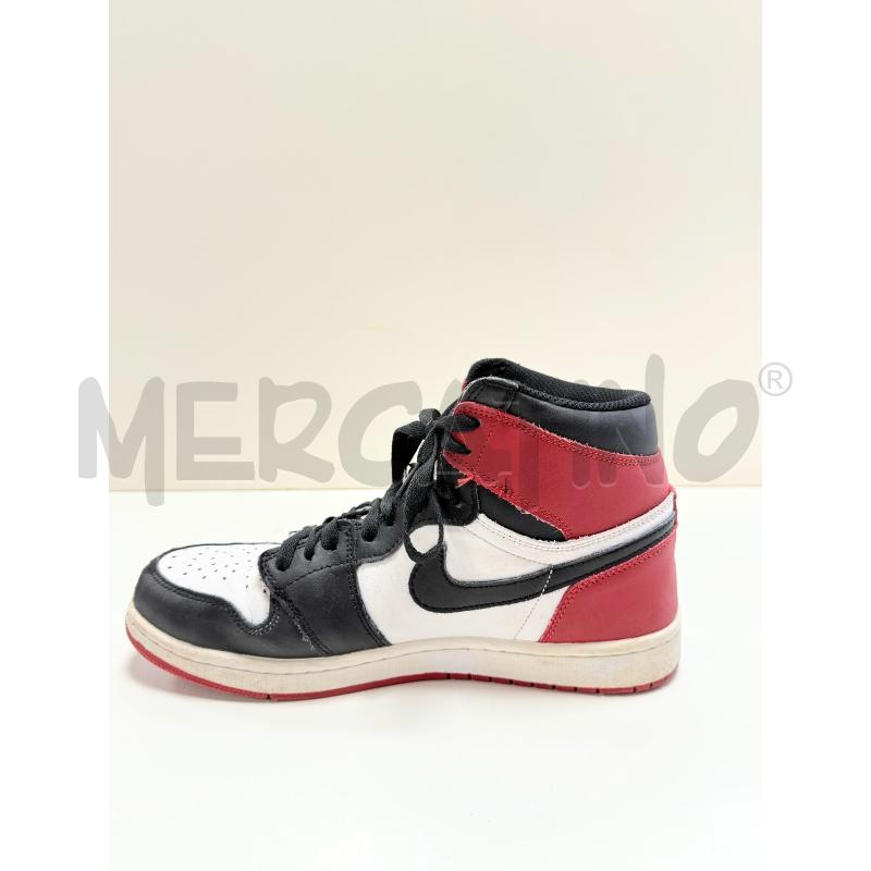 SNEAKERS U JORDAN RETRO 1 2018 BIA/ROSSE/NERE | Mercatino dell'Usato Rovereto 4
