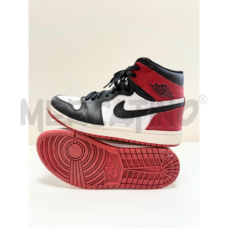 SNEAKERS U JORDAN RETRO 1 2018 BIA/ROSSE/NERE | Mercatino dell'Usato Rovereto 5