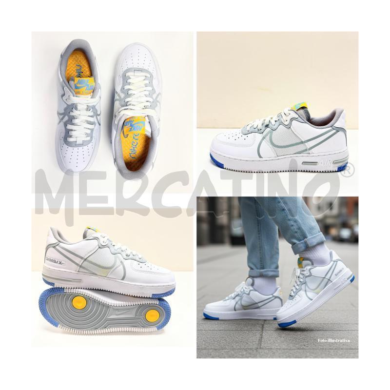 SNEAKERS U NIKE AIR FORCE 1 BIANCHE 43 | Mercatino dell'Usato Rovereto 1