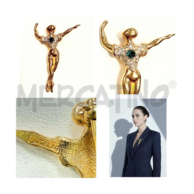 SPILLA D'ORLAN BROOCH BALLERINO | Mercatino dell'Usato Rovereto 1