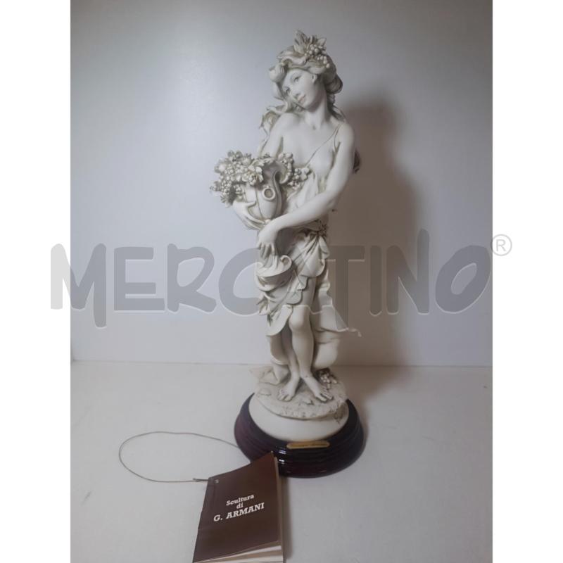 STATUINA CAPODIMONTE GIUSEPPE ARMANI FIORI | Mercatino dell'Usato Rovereto 1
