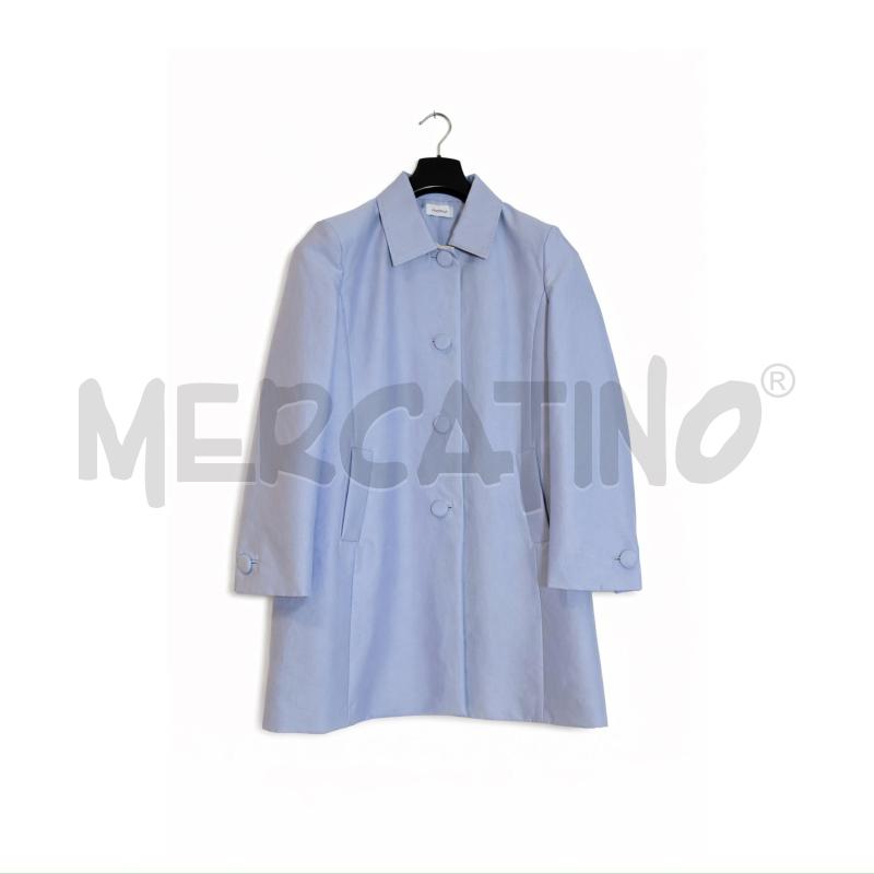 TRENCH D MOTIVI AZZURRO 46 | Mercatino dell'Usato Rovereto 2