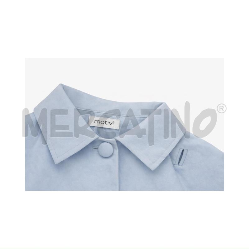 TRENCH D MOTIVI AZZURRO 46 | Mercatino dell'Usato Rovereto 4