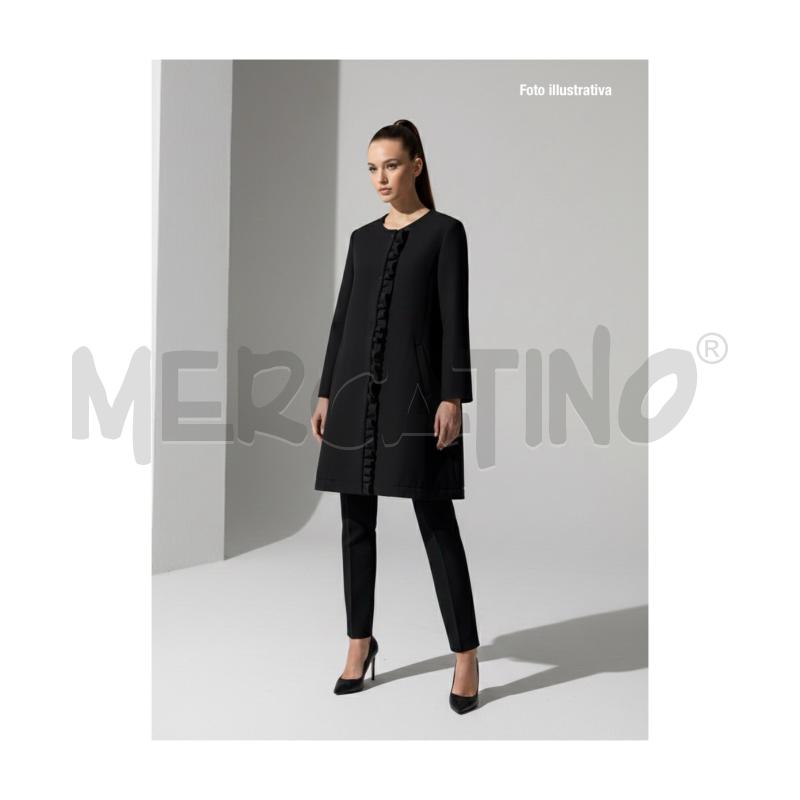 TRENCH D NANA' NERO CON FOLIA E MANICHE AMPIE | Mercatino dell'Usato Rovereto 4