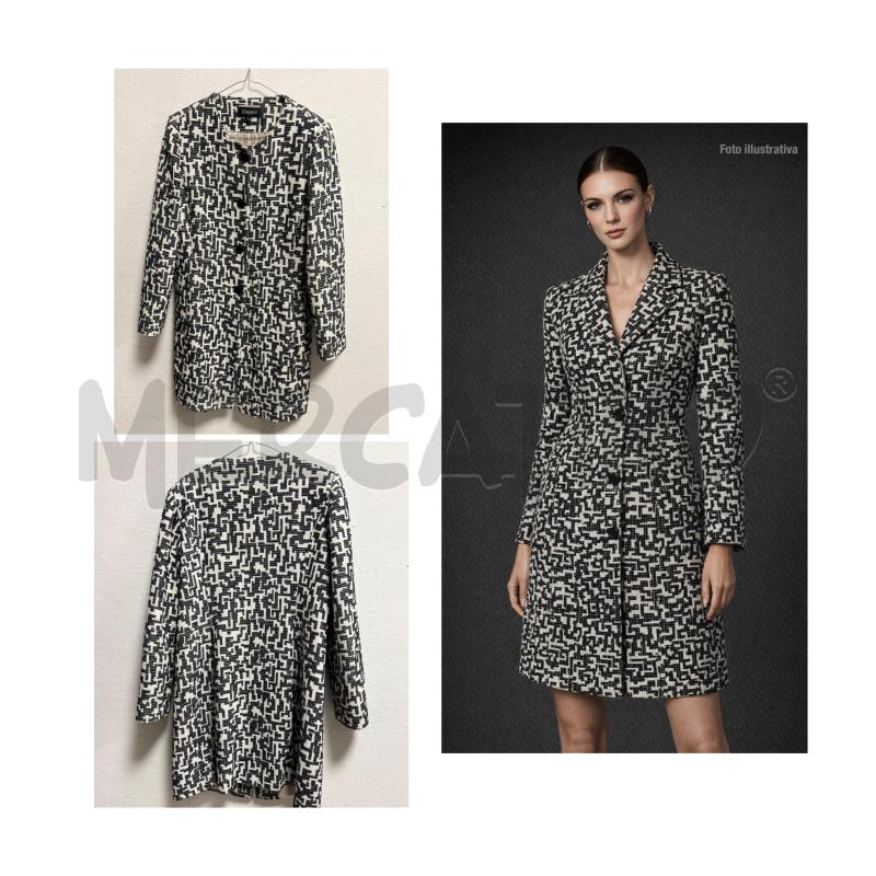 TRENCH D SUPERIOR BIA/NERO 42 | Mercatino dell'Usato Rovereto 1