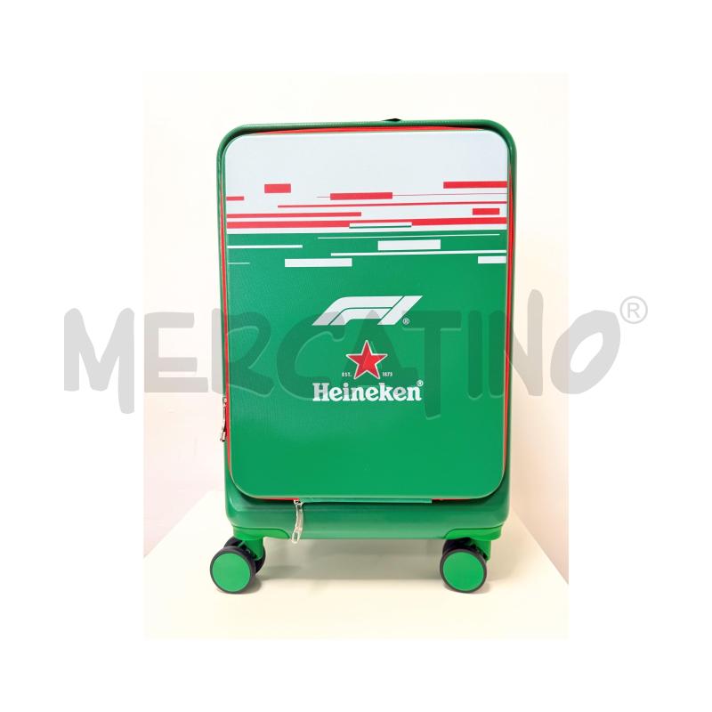 TROLLEY HEINIKEN CABIN BAG VERDE F1 NUOVO | Mercatino dell'Usato Rovereto 2