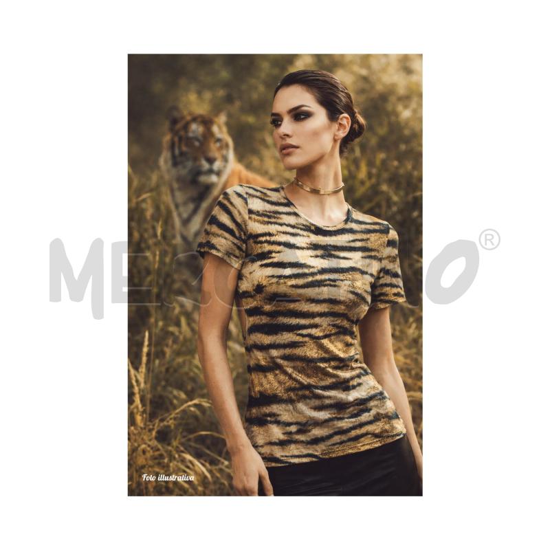 T SHIRT D CAVALLI UNDERWEAR SABBIA ZEBRATA SCHIENA NUDA | Mercatino dell'Usato Rovereto 4