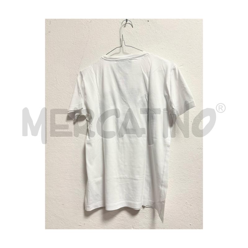 T SHIRT U RICHMOND BIANCA CON RICAMO NERO/ORO | Mercatino dell'Usato Rovereto 4