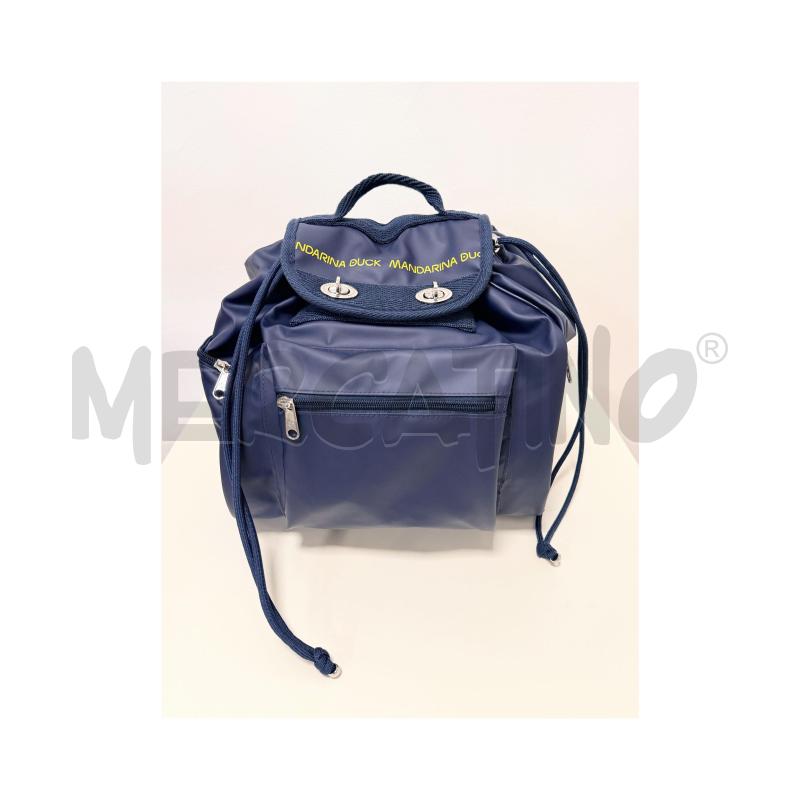 ZAINO D MANDARINA DUCK BLU NOTTE | Mercatino dell'Usato Rovereto 2