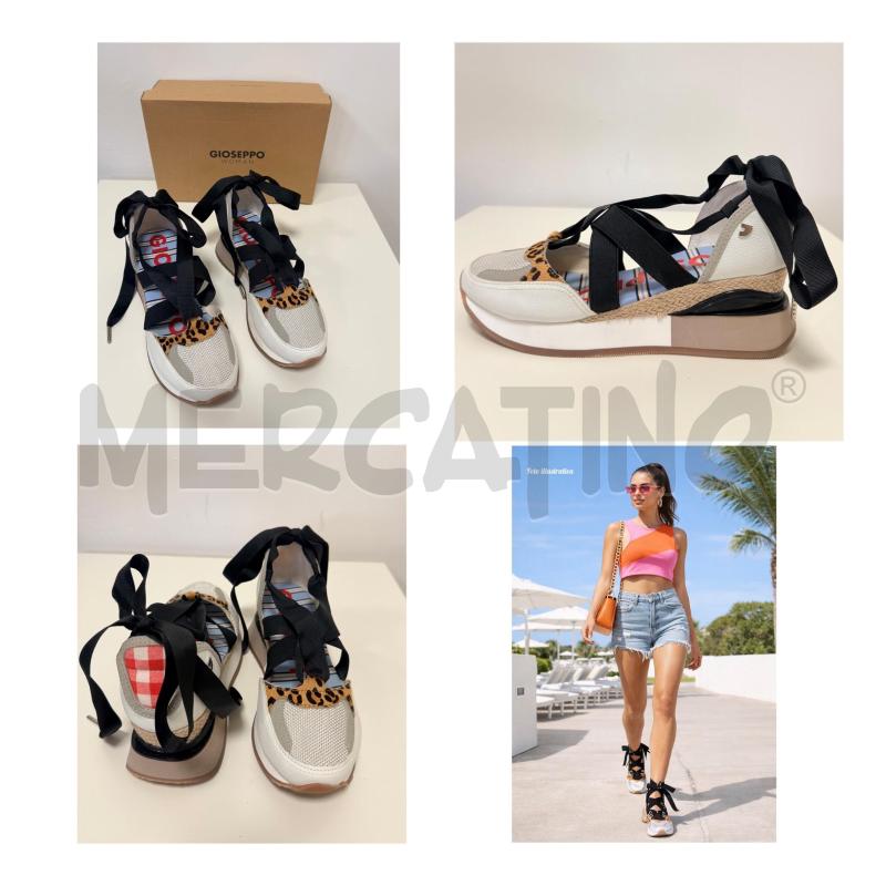 ZEPPA SNEAKERS GIOSEPPO CON CORDE NERE 39 | Mercatino dell'Usato Rovereto 1