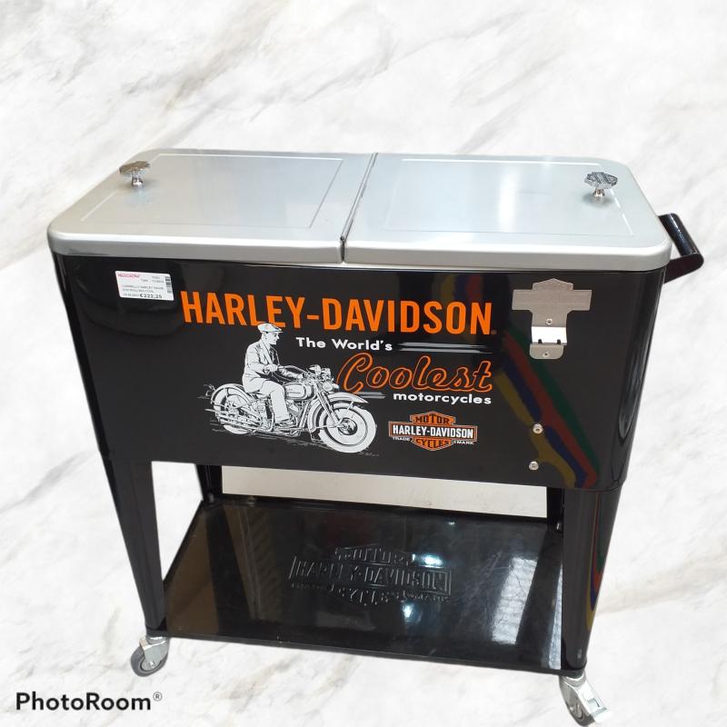 harley davidson rolling cooler