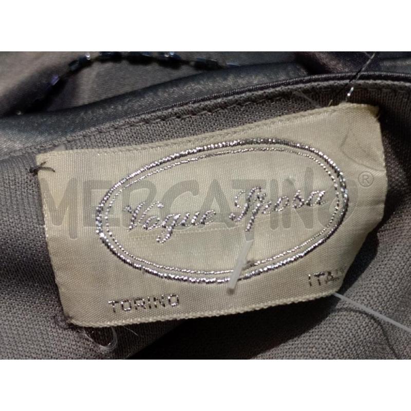 ABITO DONNA VOGUE SPOSA GRIGIO LUNGO CON STOLA SETA | Mercatino dell'Usato Moncalieri bengasi 5