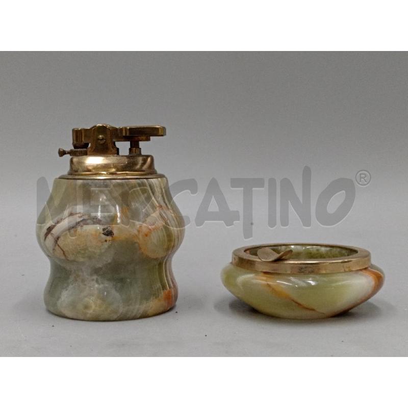 ACCENDINO COLLEZIONE ONICE + POSACENERE  | Mercatino dell'Usato Moncalieri bengasi 1