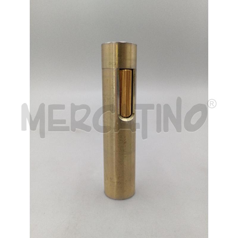 ACCENDINO DA COLLEZIONE MARUMAN DORATO FORMA CILINDRICA  | Mercatino dell'Usato Moncalieri bengasi 1