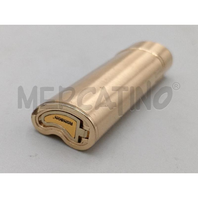 ACCENDINO DA COLLEZIONE RONSON GAS DORATO LAVORATO  | Mercatino dell'Usato Moncalieri bengasi 4