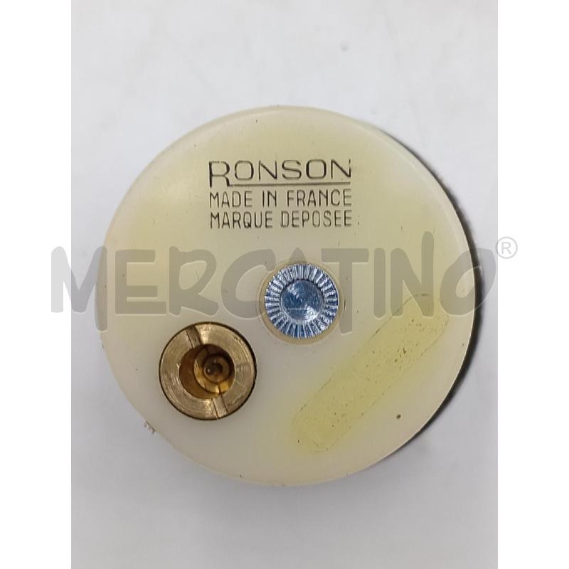 ACCENDINO DA TAVOLO BASE METALLO CROMATO E INTERNO RONSON | Mercatino dell'Usato Moncalieri bengasi 4