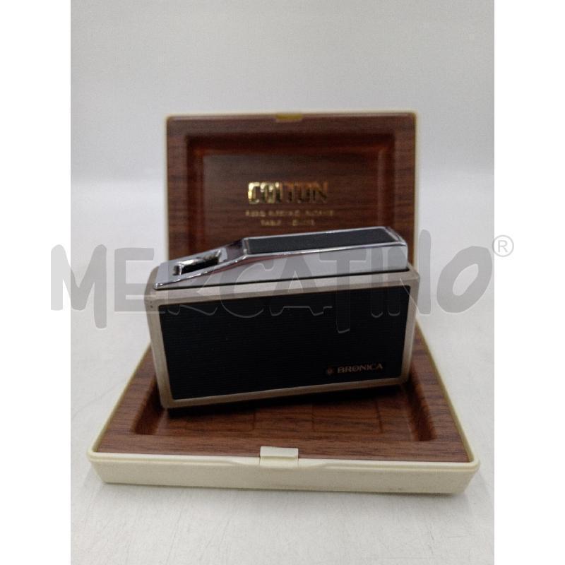 ACCENDINO DA TAVOLO BRONICA C/CUSTODIA  | Mercatino dell'Usato Moncalieri bengasi 1