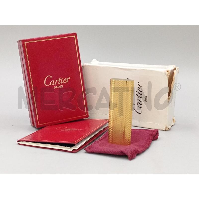 ACCENDINO MUST DE CARTIER PLACCATO PARIS FRANCE C/SCATOLA | Mercatino dell'Usato Moncalieri bengasi 1