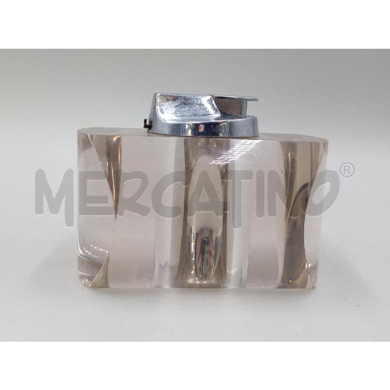 ACCENDINO RONSON SU PLEXIGLASS | Mercatino dell'Usato Moncalieri bengasi 1