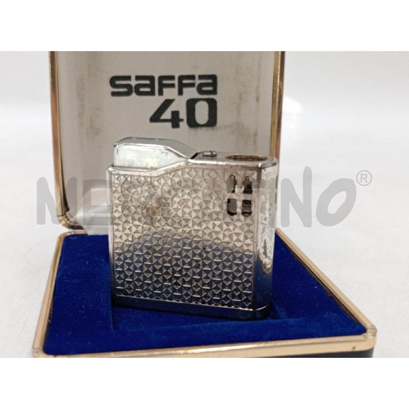 ACCENDINO SAFFA 40 CON SCATOLA  | Mercatino dell'Usato Moncalieri bengasi 2