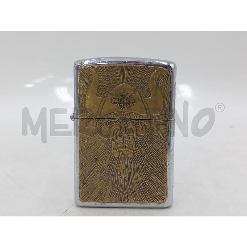 ACCENDINO ZIPPO RARO HARLEY DAVIDSON VICHINGO DORATO | Mercatino dell'Usato Moncalieri bengasi 1